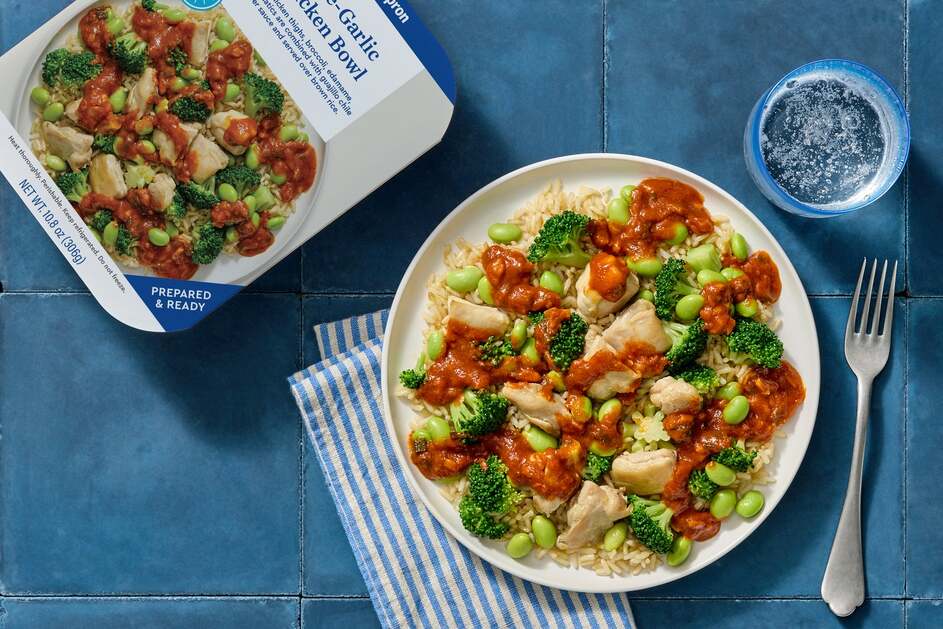 Chile-Garlic Chicken Bowl