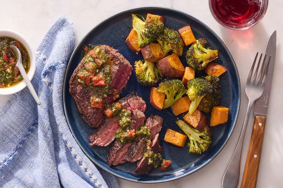 Chimichurri Steaks