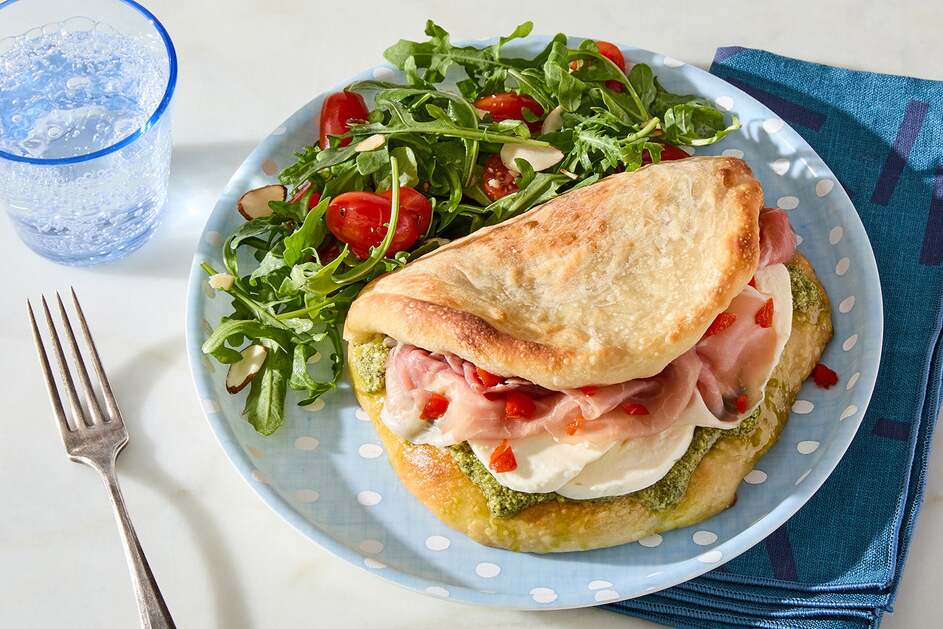 Prosciutto Pizza Sandwiches