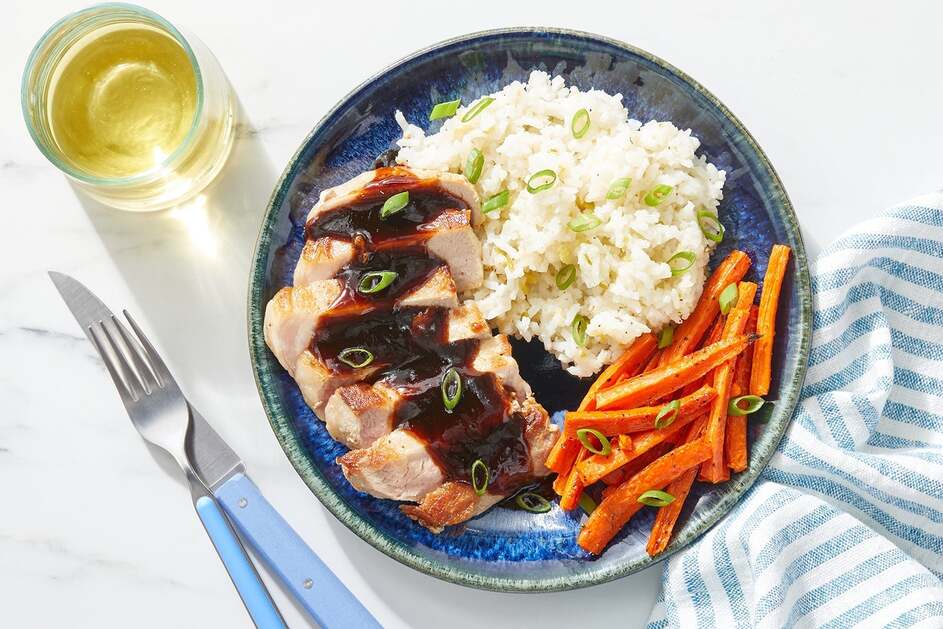 Hoisin Glazed Pork Chops