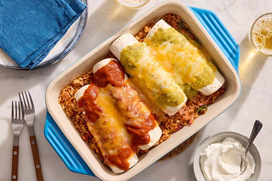 Enchiladas Divorciadas