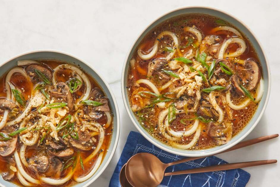 Miso Udon Noodle Soup
