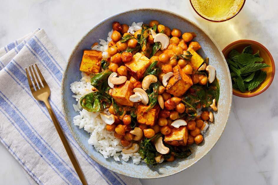 15-Min Paneer & Chickpea Curry