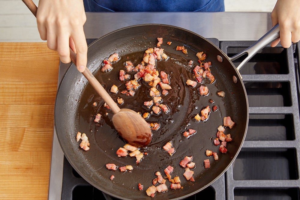 recipe-step-image-Cook the pancetta }