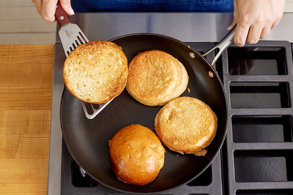 recipe-step-image-Toast the buns & serve your dish }