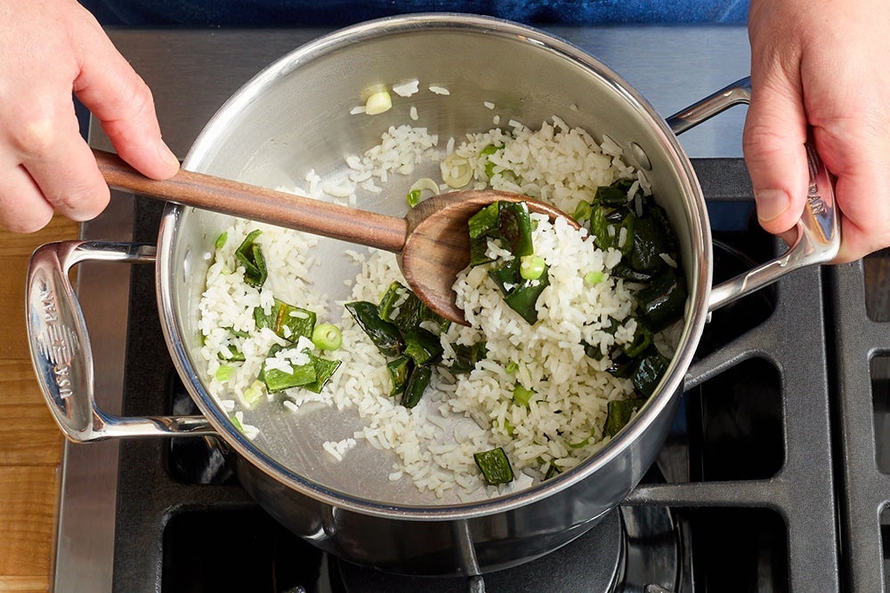 recipe-step-image-Finish the rice & serve your dish}