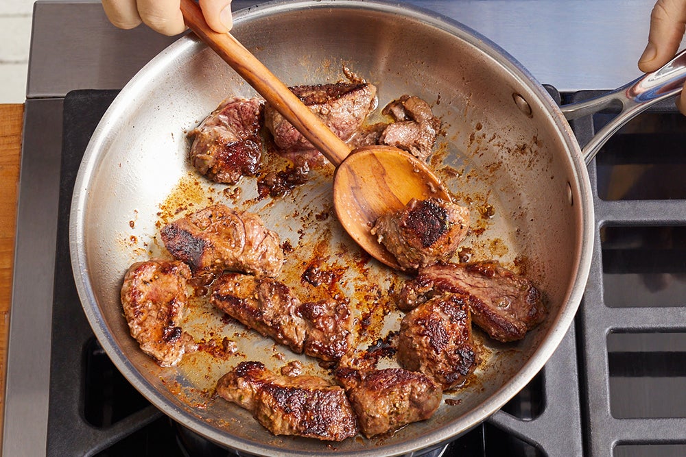 recipe-step-image-Cook the steak tips}