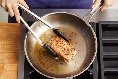 recipe-step-image-Sear & start the pork}
