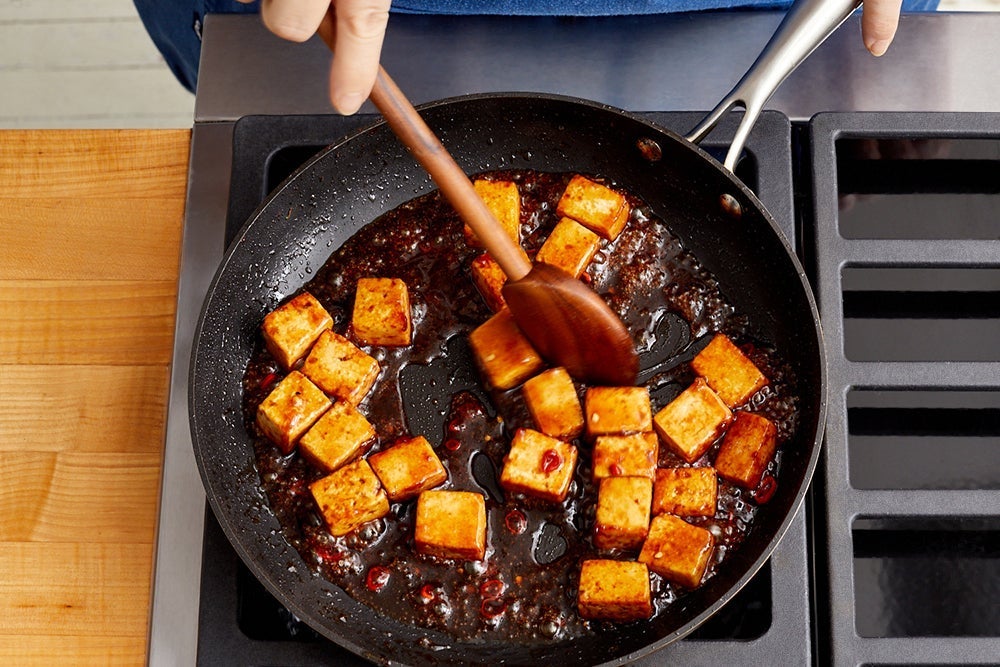 recipe-step-image-Cook the tofu & serve your dish}