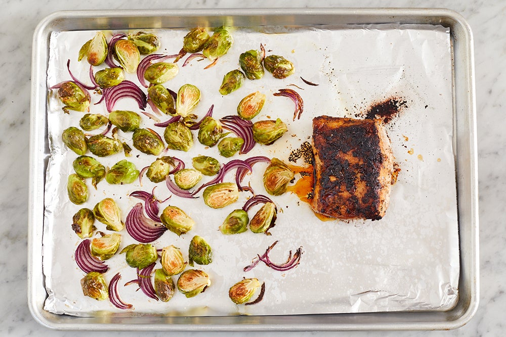 recipe-step-image-Roast the vegetables & finish the pork}