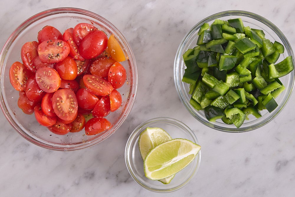 recipe-step-image-Prepare the ingredients & marinate the tomatoes}
