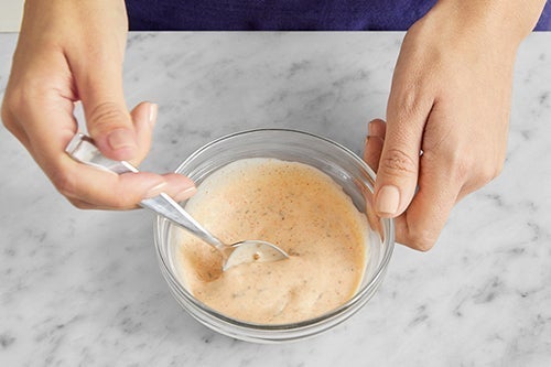 recipe-step-image-Make the spiced mayo & serve your dish}