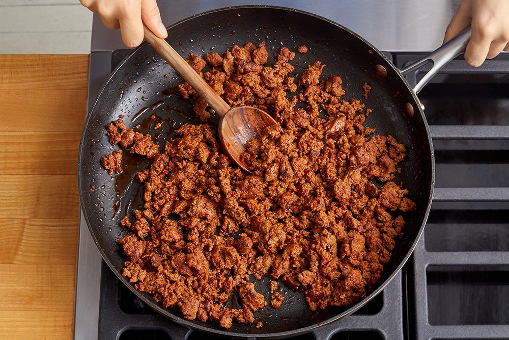 recipe-step-image-Cook the chorizo}