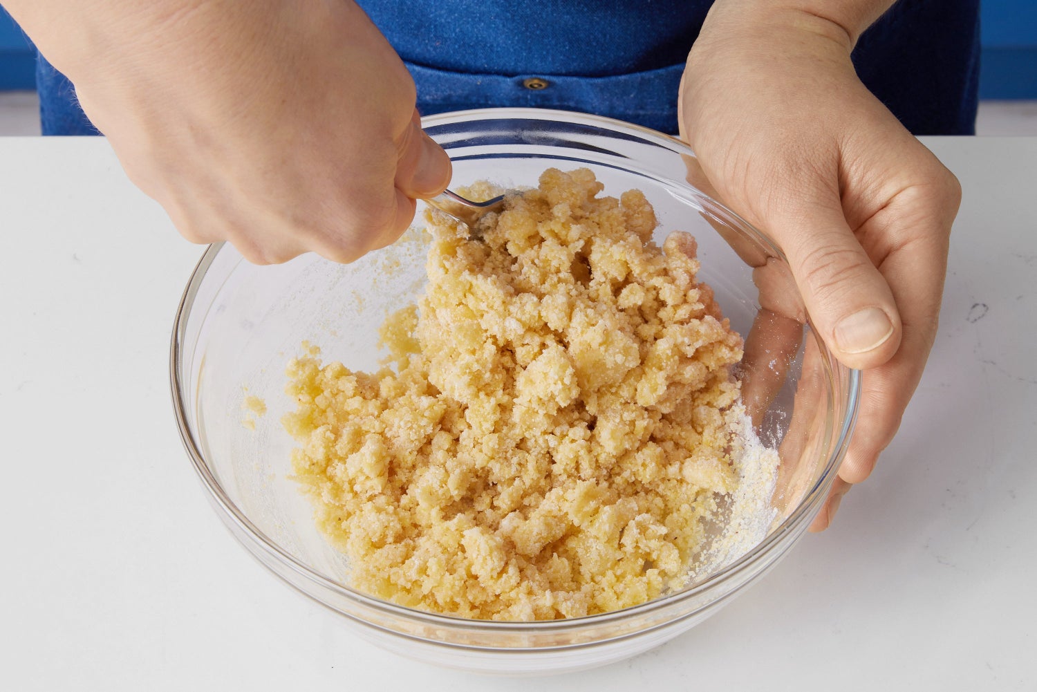 recipe-step-image-Make the cornmeal crumble}