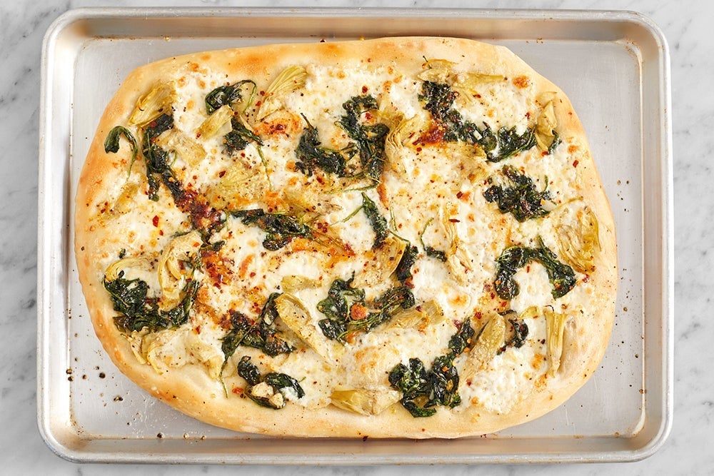 recipe-step-image-Bake the pizza & serve your dish}