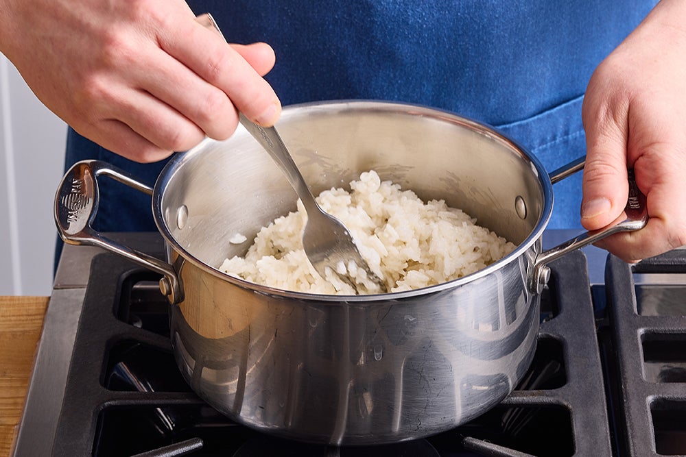 recipe-step-image-Make the coconut rice}