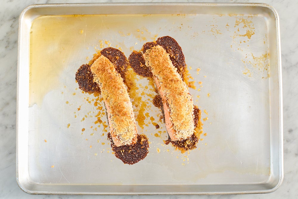 recipe-step-image-Roast the fish & serve your dish}